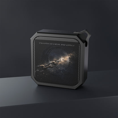 Blackwater Outdoor Bluetooth Speaker — Rugged Portable Speaker with 'Chained to Cause and Effect' Galaxy Design