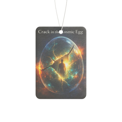 Car Air Freshener — 'Crack in the Cosmic Egg' Space Galaxy Scented Ornament