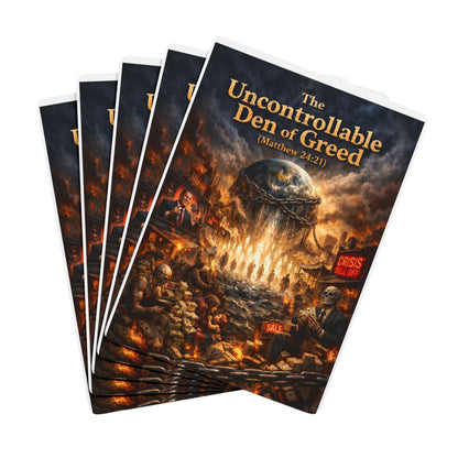 Poker Playing Cards — "The Uncontrollable Den of Greed" Themed Deck