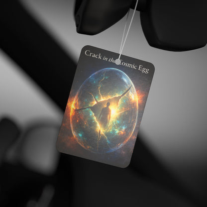 Car Air Freshener — 'Crack in the Cosmic Egg' Space Galaxy Scented Ornament