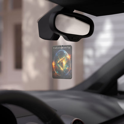 Car Air Freshener — 'Crack in the Cosmic Egg' Space Galaxy Scented Ornament