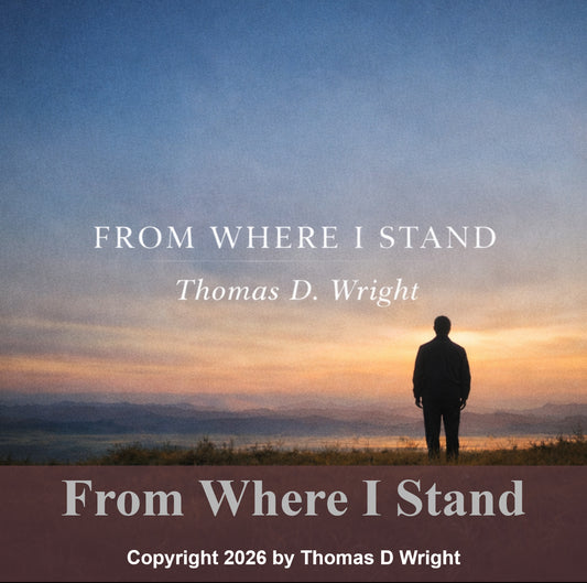 From Where I Stand – Physical CD