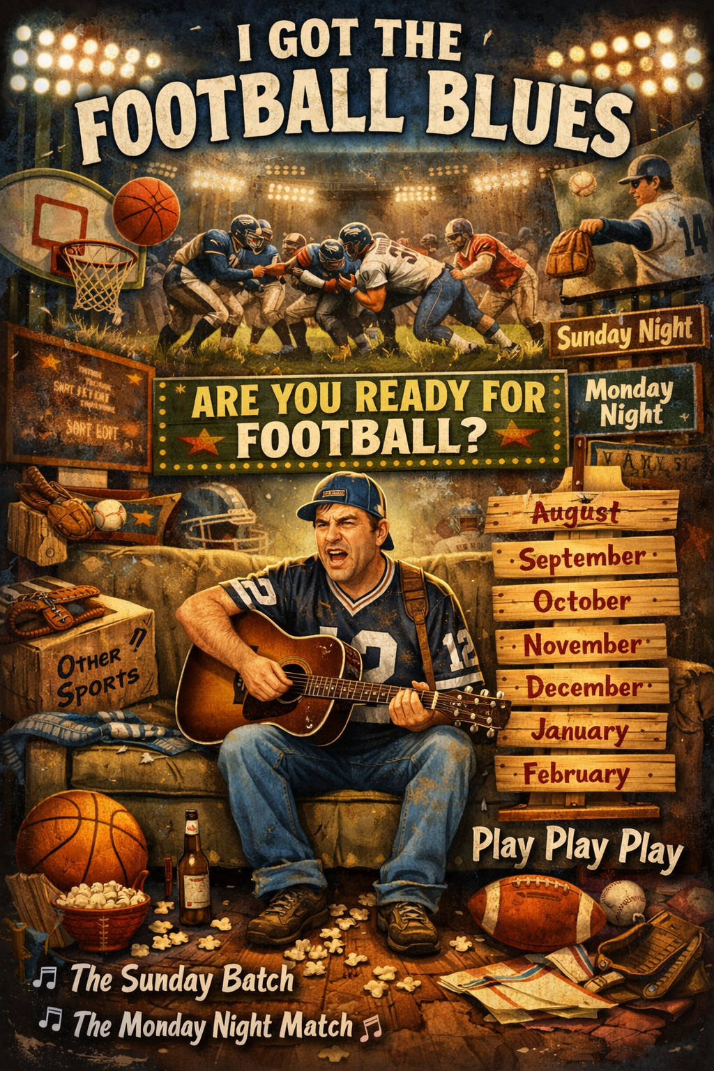 Football Blues - Pre-Production Version - MP3 Download